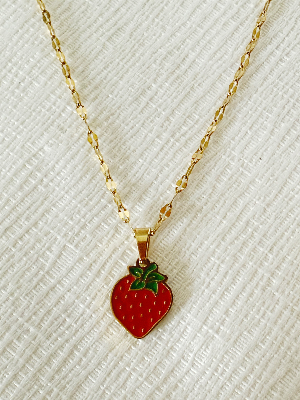 Collier Fraise
