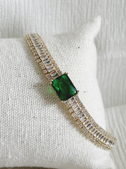 Bracelet Émeraude