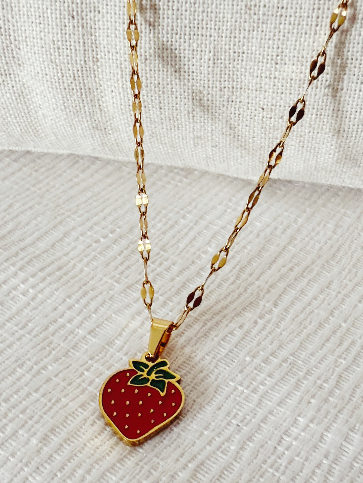 Collier Fraise