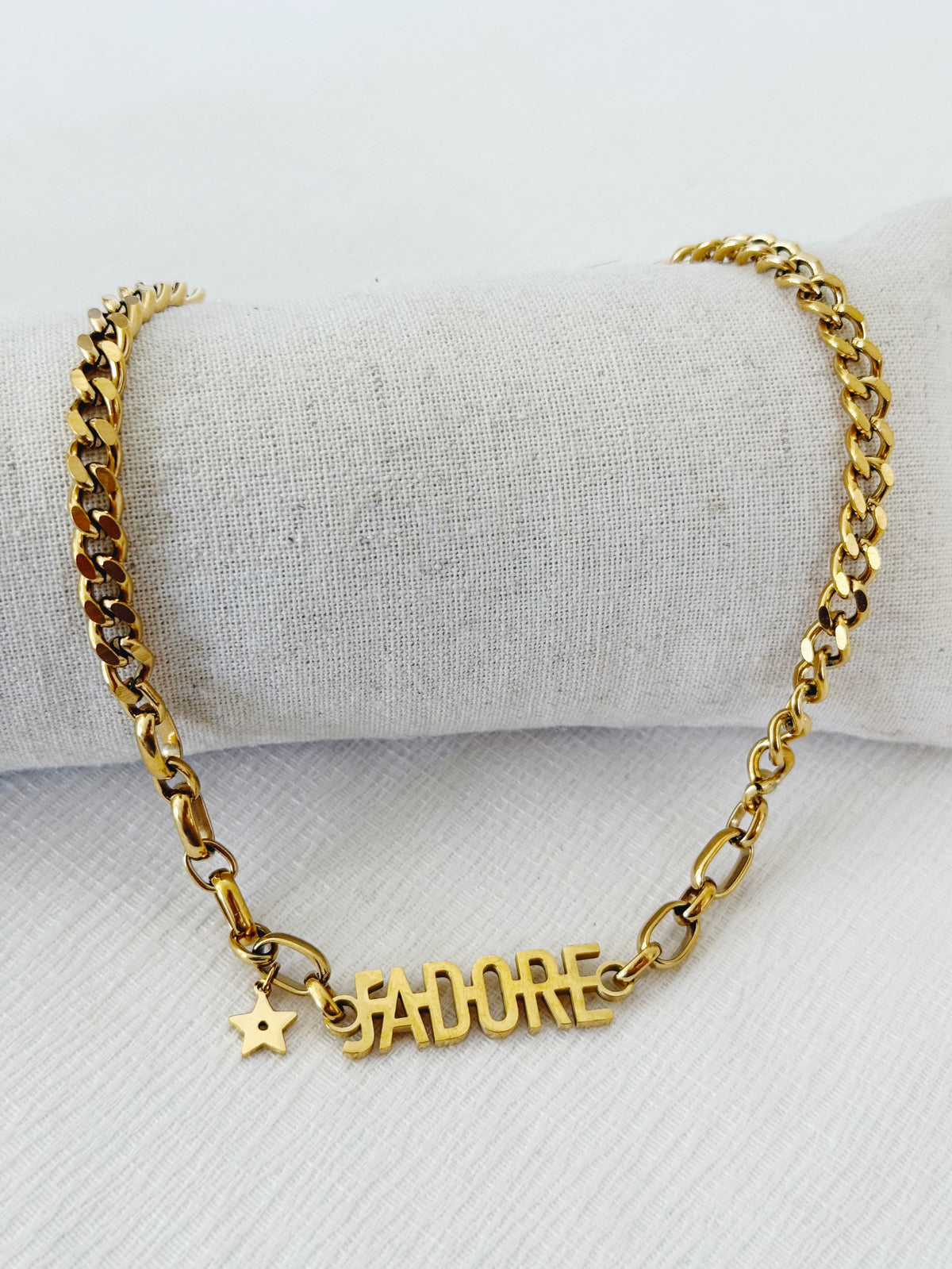 Collier Gourmette JADORE